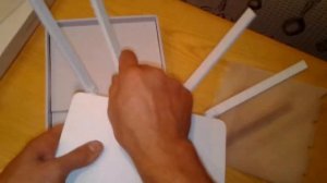 Распаковка роутера Xiaomi AC1200
