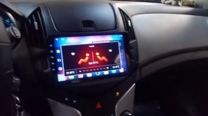 CHEVROLET CRUZE 2013+ Установка Магнитолы UNISON A400. НАВИГАТОР КАМЕРЫ РЕГИСТРАТОР