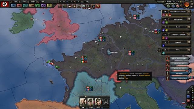 Hearts of Iron IV | Nazi Germany | Part 25 | Invasion of Canada смотреть онлайн