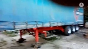 Реставрация прицепа кроне. #пескоструй #покраска #своимируками.