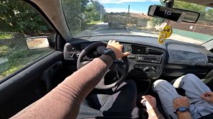 Volkswagen Golf 3 1.8 1991 (90HP) - POV Drive