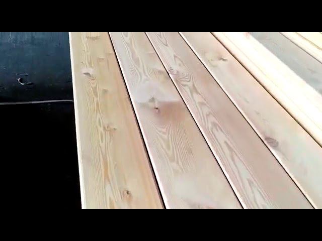 Палубная доска из Лиственницы, Сорт ВС