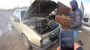 Opel Ascona 1983г до отсечки без масла и воды!