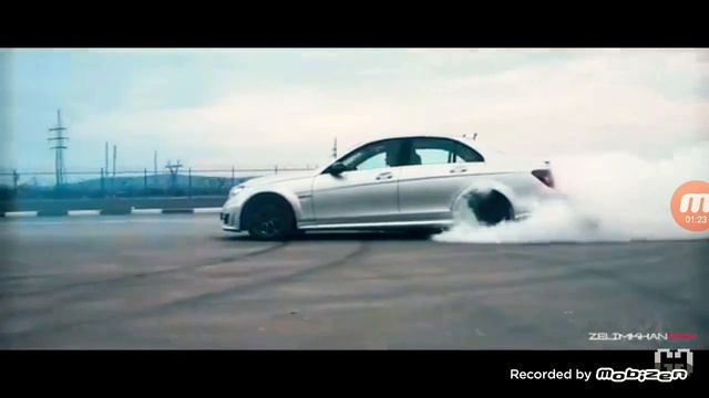 Дрифт на мерседес. Под музыку. смотреть онлайн