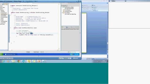 IBM RFT 8.5 - Part 18 - Java loops смотреть онлайн