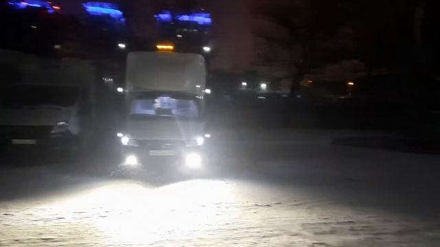 4т. В Сочи на старой газели. Cummins сила!!! Перивалы в снегу сильный ветер!#cummins#газель#дальноб