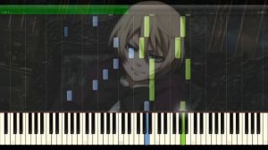Kuroshitsuji  II - Alois Trancy Theme ~ The Slightly Chipped Full Moon - Piano Version (Synthesia)