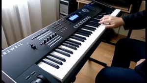 Андрей Морозов - "Long Train Running" (keyboard solo cover) Kurzweil pc3le7