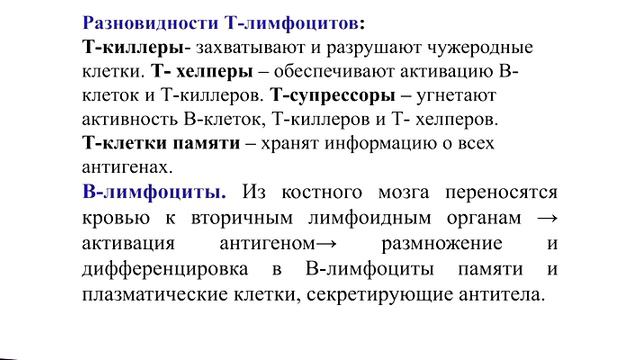 Физиология крови
