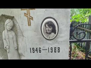 Снегурочка растаяла . Даниловское кладбище