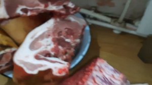 ВЫХОД МЯСА С ПОРОСЕНКА ПОРОДЫ ЛАНДРАС!
