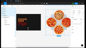 PIzza slider con Figma - Website design tutorial