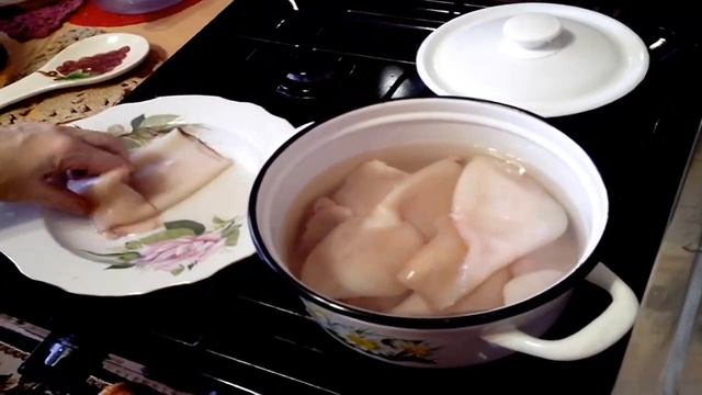 Как сварить кальмары