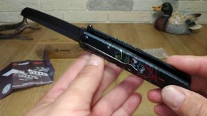 Нож Ganzo G626-BS распаковка, первый взгляд и тест.