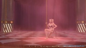DEAD OR ALIVE Xtreme 3, Marie Rose Pole Dance Secret Ticket (Neko Swimsuit)
