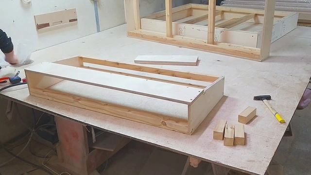 Угловой диван.Каркас DIY | Corner sofa смотреть онлайн