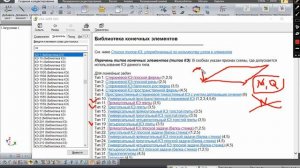 Библиотека КЭ ПК "Лира-САПР".   Основные типы КЭ