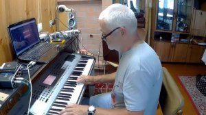 Попурри на тему твист в СССР. Кавер. ketron sd1 1