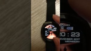 Смарт часы Samsung Gear Sport, вид меню