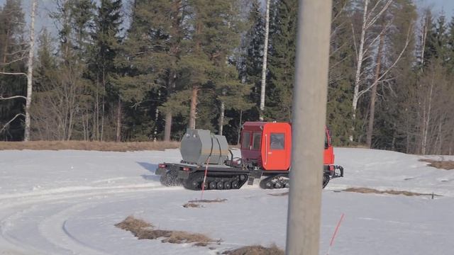 Scandinavian Terrain Vehicles TL6 diesel transport смотреть онлайн