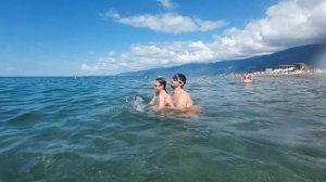 Начало путешествия в Абхазии 11.09.2023 . Отель paradise-beach.ru.Описание в Тексте и видео