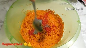 МАРКОВЬ ПО-КОРЕЙСКИ//ОБАЛДЕННО ВКУСНЫЙ РЕЦЕПТ//САБЗИ САЛАТ ТАЙЁРЛАШ//UZBEK AYOLI