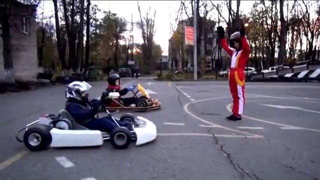 Электрокарт зажигает!