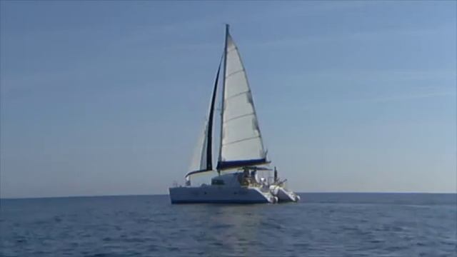 Катамаран "Рюрик" в плавании по островам Кос Санторин Кос смотреть онлайн