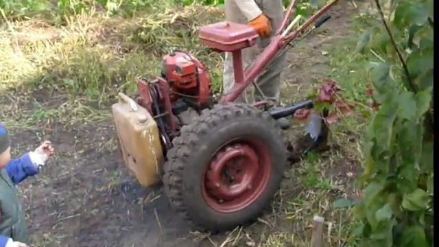 мотоблок КВ-04 пашет смотреть онлайн