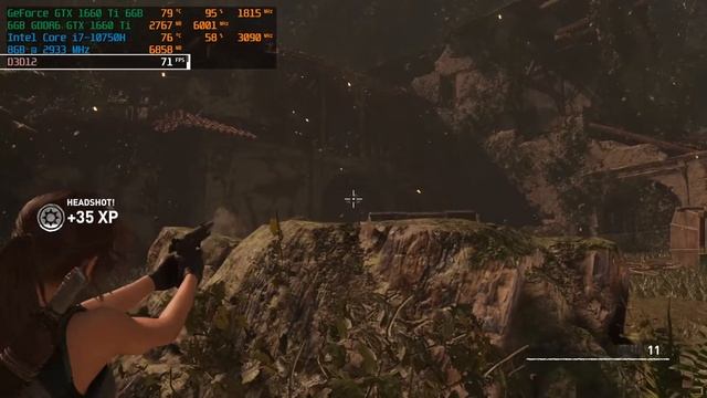 Laptop Gaming ASUS ROG Strix G15 G512LU - Shadow of the Tomb Raider Gameplay & FPS смотреть онлайн