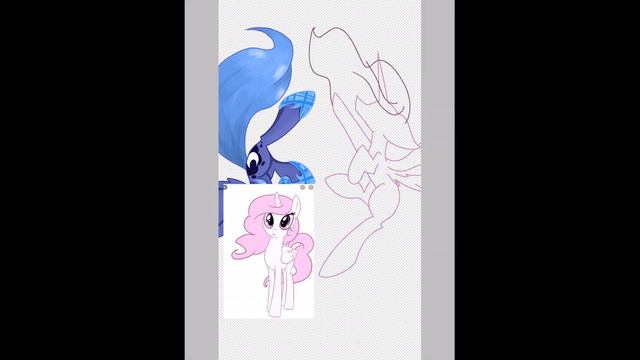 Young Celestia and Luna speedpaint (Alicorn Flag) смотреть онлайн