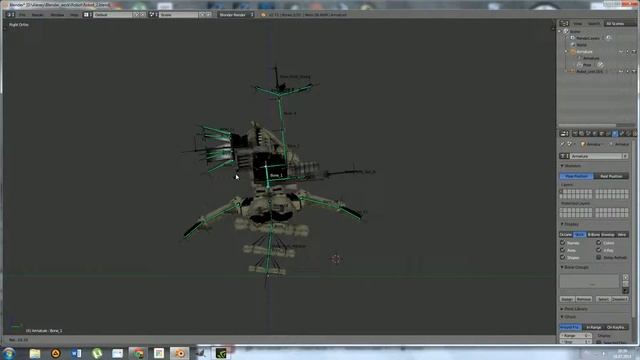 W.I.P Robot (Blender 3D)-8 смотреть онлайн
