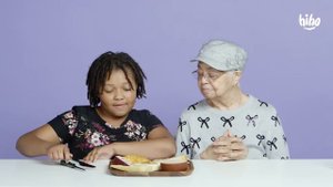Kids Share Their Favorite Snacks With Their Great Grandparents | Kids Try | HiHo Kids