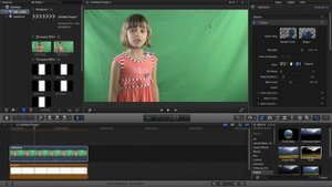 Монтаж видео. Keying в Final Cut Pro X. Удаляем зеленый фон при монтаже видео.