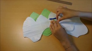 Шьем шапочку на выписку новорожденного. Мастер-класс.