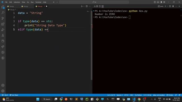 41. Check Data Type Using of is If Statement in Python (5. Exercise) | Complete Python Tutorial 202