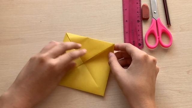 Золотая рыбка оригами//Mini DIY//поделки своими руками