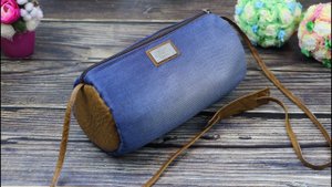 Сумка "БОЧОНОК" из джинсов /DIY Fashion Jeans BAG