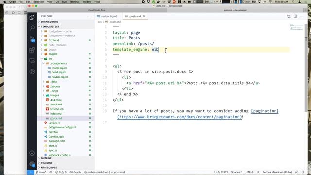 Easily Configure Template Engines in Bridgetown смотреть онлайн