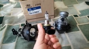 Hyundai elantra Тагаз 2008 противотуманные фары