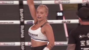 Ebanie Bridges | The Blonde Bomber | Fight Highlights 2021