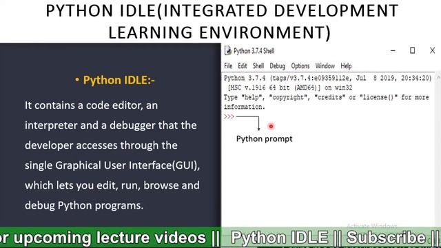 Python IDLE(Integrated Development Learning Environment) || Full Explanation ||