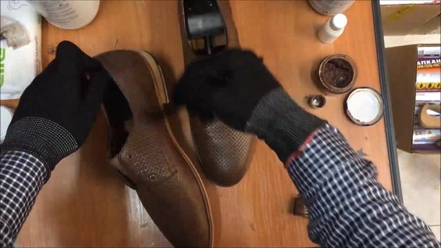 Качественная покраска обуви своими руками