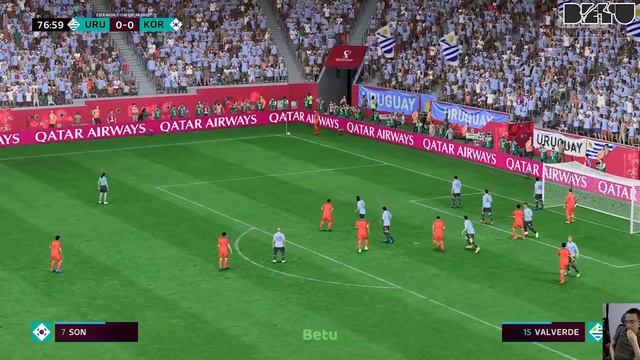 Son Heung Min South Korea vs Uruguay смотреть онлайн