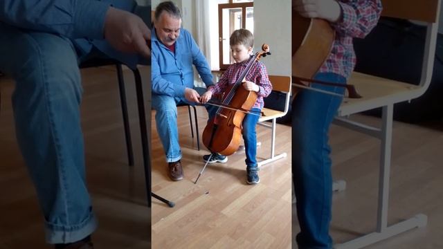 Уроки виолончели. Педагог Афанасьев М.Д.