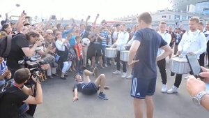 Барабаны футбольной судьбы:)