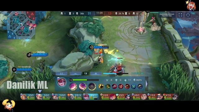 ? ПОТНАЯ КАТКА НА РУБИ ? ГАЙД НА РУБИ ? Мобайл легенд ★ Mobile legends ★ смотреть онлайн