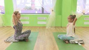 Полезная зарядка для детской шеи