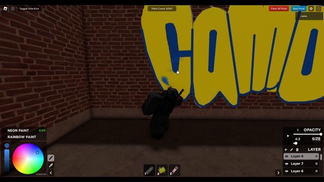 Keeping it Simple! (Roblox Graffiti Piece) | Roblox Spray Paint смотреть онлайн