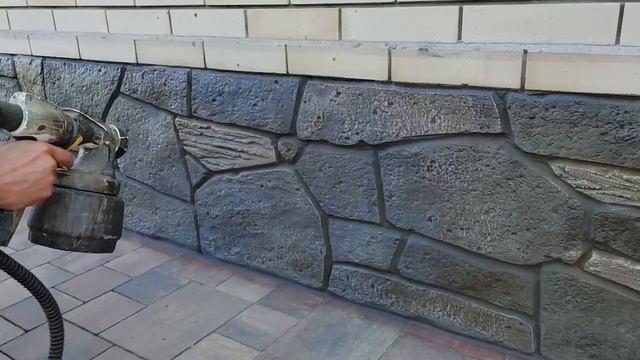 Лёгкий способ лакировки камней с электрического краскопульта. Азы и техника работы.